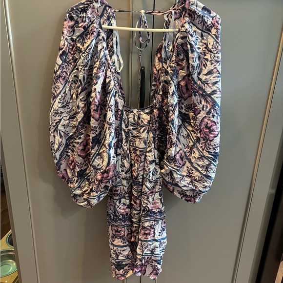 NWT MINKPINK Floral Swim Cover-Up sz S - Picture 5 of 6